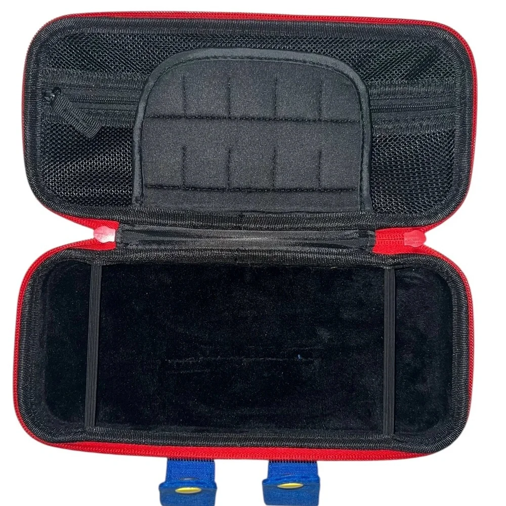 🤩 Mario Red & Blue Case for Nintendo Switch / OLED - Carrying Case - Travel Case